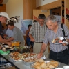 Potluck Dinner, All Nations contributed their country food. Symbolic of sharing and uniting together. Wonderful feast enjoyed by all.